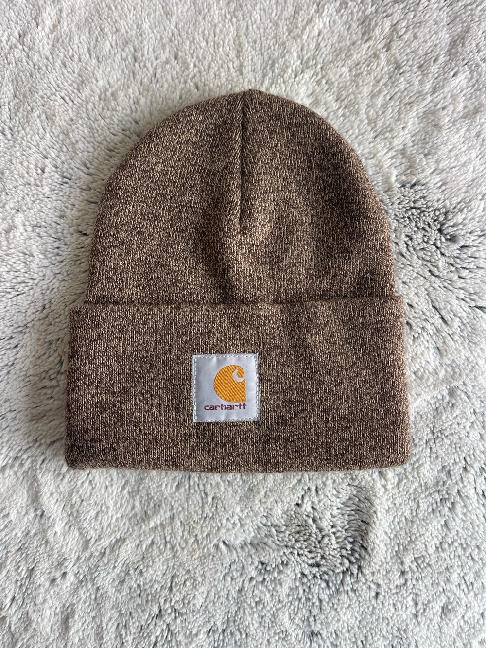 Carhartt Brown Beanie Hat